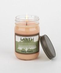 Earth Juicy Peach Candle